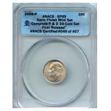 2009-P Roosevelt Dime - ANACS SP 69