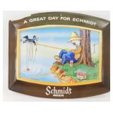 Schmidt Beer Sign