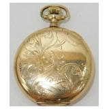 Elgin Fancy Dial and Hands Pocket Watch - Size