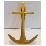 Vintage Brass Door Knocker Anchor
