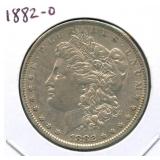 1882-O Morgan Silver Dollar