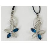 Betsey Johnson Flower Pendant Necklace