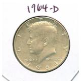 1964-D Kennedy Silver Half Dollar