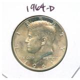 1964-D Kennedy Silver Half Dollar