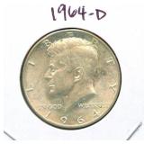 1964-D Kennedy Silver Half Dollar