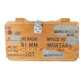 * Wooden Ammo Box