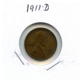 1911-D Lincoln Cent