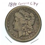 1890 Carson City Morgan Silver Dollar