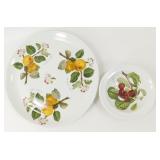* Pomona Cherry Bowl & Plate - 2 Pieces