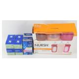 New Nursh Reusable Baby Bottles, Little Gums,