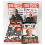 4 Books on Jesse Ventura - I Ain't Got Time to