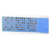 1909-1940 Lincoln Cent Book with Coins