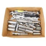 Group of Wrenches & Sockets