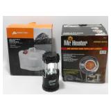 * Mr. Heater Propane Heater plus a Collapsible