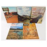 5 Arizona Highways Maps - 1951, 1952, 1956, 1967