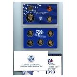 1999 U.S. Mint Proof Set