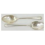 Sterling Cascade Pattern 2 Spoons - 52.47 grams