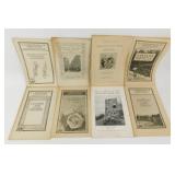 10 Antique 1910's & 1920ï¿½s US Dept. of Interior &
