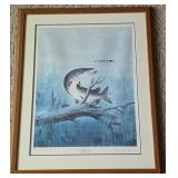 ** Offsite ** Sherm Pehrson 'Muskies Lair' Signed
