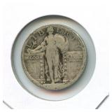 U.S. Standing Liberty Silver Quarter