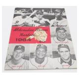 Milwaukee Braves 1964 Yearbook - Very Nice