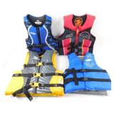 * 4 Life Vests - Different Sizes