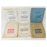 5 Vintage Massey-Harris & Allis Chalmers Tractor