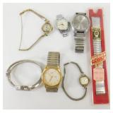 Watches: 2 Seiko, 10k GP Ladies Bezel, Lady Lane,