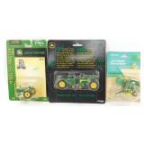 John Deere Die Cast Toy Tractor Lot