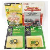 John Deere Die Cast Toy Tractor Lot