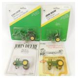John Deere Die Cast Toy Tractor Lot