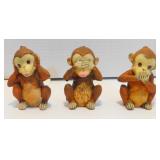 Hear No Evil, See No Evil, Speak No Evil Monkeys