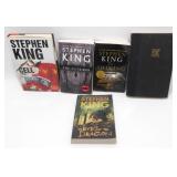 Collection of 5 Stephen King Books - 3 Softcover