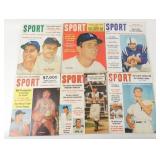 (6) 1959 Sport Magazines - Nice