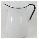 * Enamel Pitcher - Approx. 10-3/4' Tall