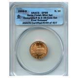 2009-D Lincoln Cent Professional Life - ANACS SP