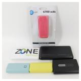 Group of Portable Batteries