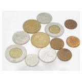 (2) $2 Canadian Coins, (2) $1 Canadian Coins, 3