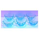 * Fostoria Fairfax Depression Glass Cups
