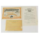 Antique Ephemera Lot: UNISSUED 1890's Pittsburgh