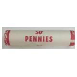 Roll of (50) 1974-D Uncirculated Lincoln Memorial