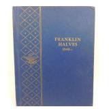 Whitman Franklin Halves 1948- Book No.9425