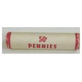 Roll of (50) 1974-D Uncirculated Lincoln Memorial