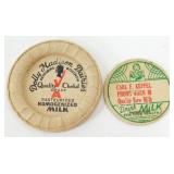 2 Vintage Milk Tops