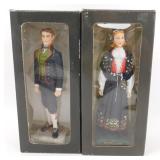 * 2 Figures in the Norwegian Bunad Collection
