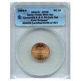 2009-P Lincoln Cent Presidency - ANACS SPb69
