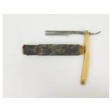 Vintage Dowdins Wedge Straight Razor in Box