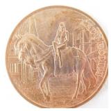 Lady Godiva Copper Troy Ounce Coin