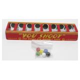Vintage 'You Shoot' Marble Game