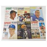 (6) 1950-60's Sport Magazines - Nice